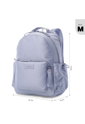 Morral Universitario Estambul Porta PC 14" Morado Mujer