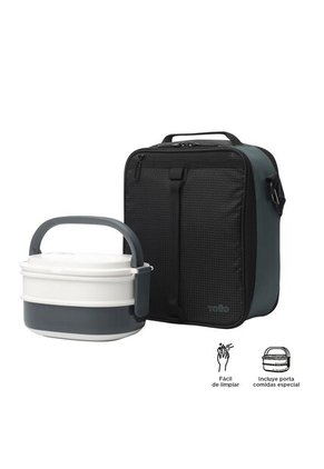 Lonchera Ejecutiva Dual 3 Térmica Negra