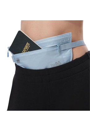 Canguro Invisible De Viaje Security Con RFID Blocker Azul