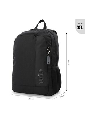 Morral Universitario Kanto Porta PC 15.4" Negro Unisex