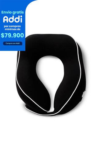 Almohada De Viaje Real Madrid Negra Totto