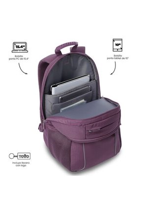 Morral Universitario Porta PC 15.4" P Tablet Cambri 2.0 Morado Mujer