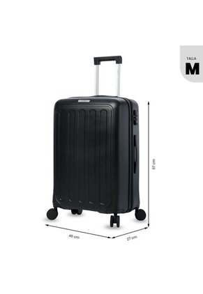 Maleta De Viaje Mediana 360 Kaland Negra