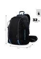 Morral Outdoor Summit 32 Pequeño Negro de Totto