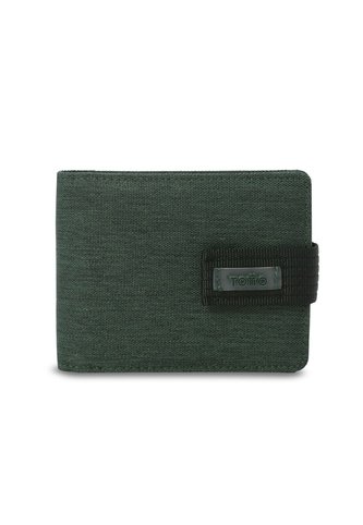 Billetera Hombre Gobi Pequeña Con RFID Blocker Verde Totto
