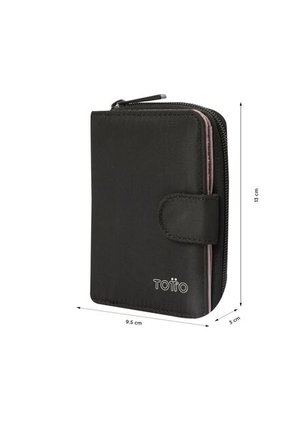 Billetera Daintty Con RFID Blocker Negra