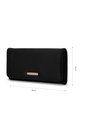 Billetera Mujer Bel Grande Con RFID Blocker Negra de Totto