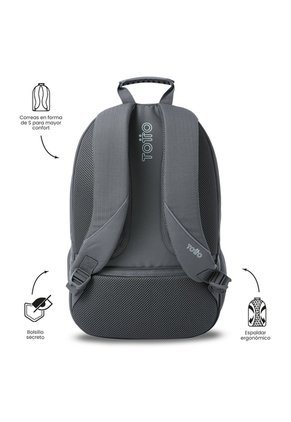 Morral Universitario Porta PC 15.4" P Tablet Cambri 2.0 Gris