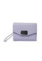 Billetera Mujer Smooth Pequeña Con RFID Blocker Morada de Totto
