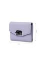Billetera Mujer Smooth Pequeña Con RFID Blocker Morada de Totto