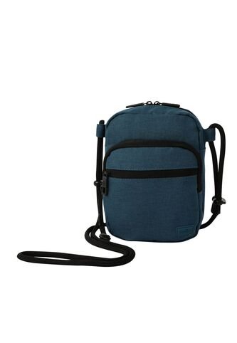 Bolso Para Hombre Riva Crossbody Pequeño Azul Totto