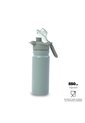 Termo Para Agua Con Tapa Intercambiable Flux 550 Ml Verde de Totto