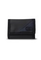 Billetera Hombre Contrast Pequeña Con RFID Blocker Negra de Totto
