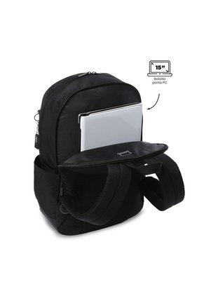 Morral Universitario Tocaxu Plus Porta PC 15" Negro