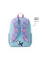 Morral Para Niña Minnie Mediano Morado Con Corazones de Totto