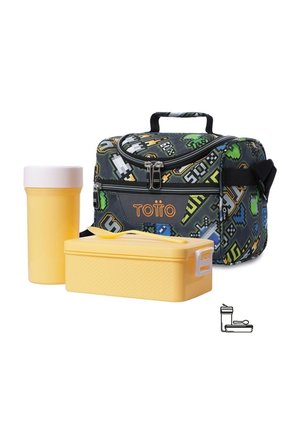 Lonchera Térmica Para Hombre Pizarra Mediana Gris