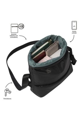 Bolso Para Hombre Deploy Crossbody Negro