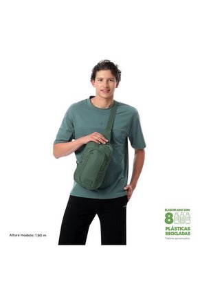 Bolso Hombre Porta Tableta 10" Tracer Verde