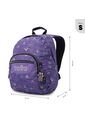 Morral Juvenil Tempera Pequeño Morado Con Corazones de Totto
