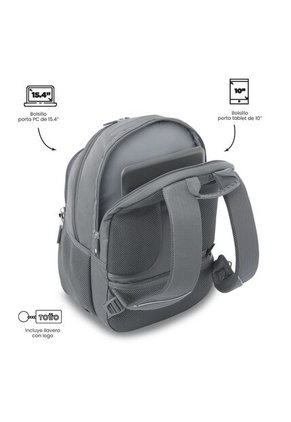 Morral Universitario Porta PC 15.4" P Tablet Cambri 2.0 Gris