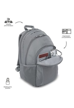 Morral Universitario Porta PC 15.4" P Tablet Cambri 2.0 Gris