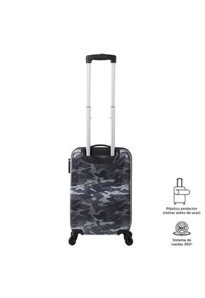 Maleta De Cabina Independientes 10-15 Kg Negra