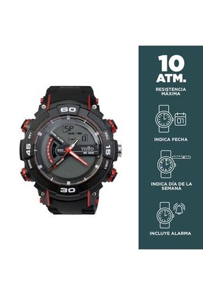 Reloj Analogo Digital 10 Atm Bolo