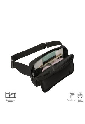 Riñonera Unisex Chill Bee Negra