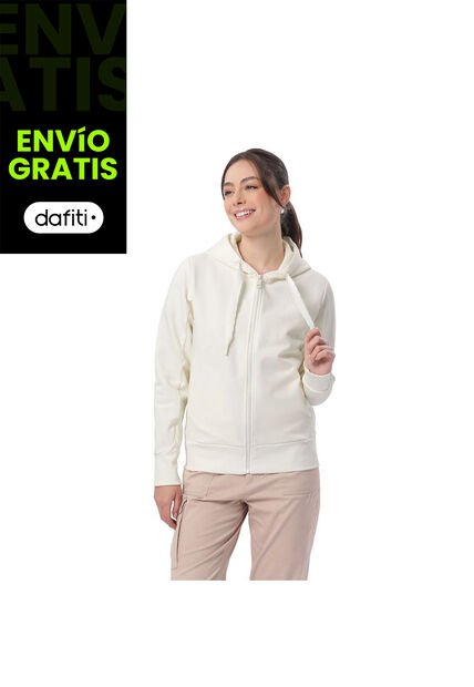 Buzo Deportivo Para Mujer Haily 2.0 Blanco