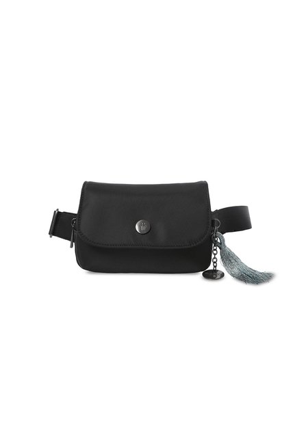 Riñonera Mujer Corneana Mediana Color Negra