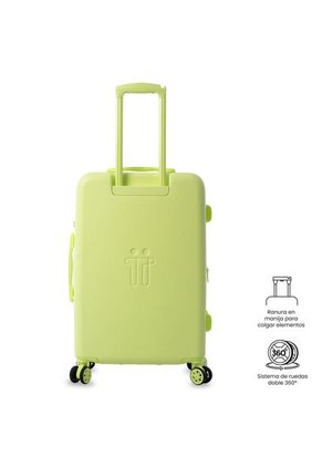 Maleta De Viaje Mediana 360 Bazy+ 2.0 Verde