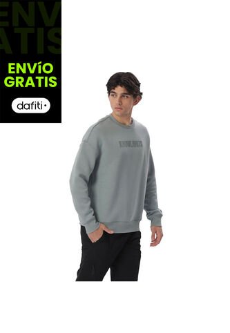 Buzo Para Hombre Cuello Redondo Vess Verde Totto