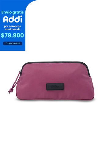 Cartuchera Multiuso Rocky Mediana Rosada Rose Totto