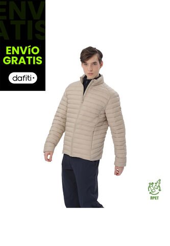 Chaqueta Acolchada Para Hombre Termolight 2.0 Beige Totto