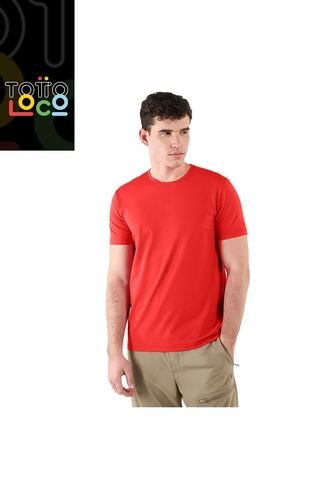 Camiseta Para Hombre Manne Roja Totto
