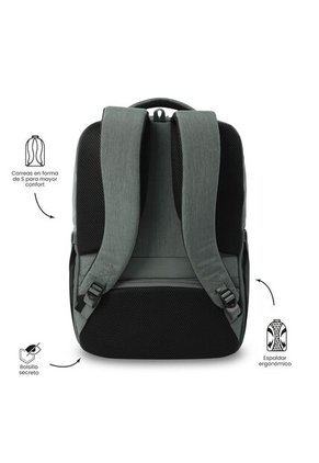 Morral Ejecutivo Porta PC 16" Dallas Verde Hombre