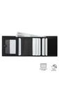 Billetera Para Hombre Saffiano Aqi Negra Con RFID Blocker de Totto