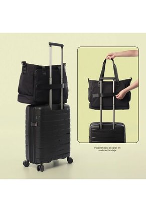 Bolso Para Mujer Maxi Tote Negro