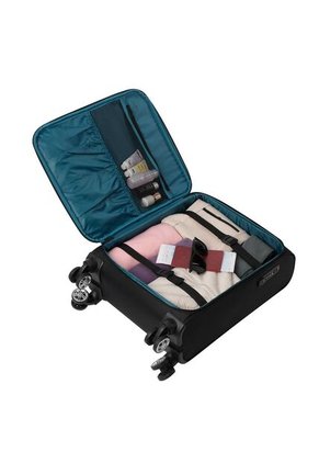 Maleta De Cabina 360 Liviana De 10 Kilos Negra