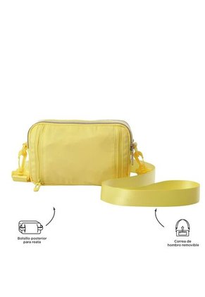 Bolso Para Mujer 2 En 1 Funty Crossbody Amarillo