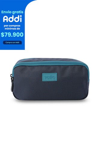 Cartuchera Escolar Mediana Para Niño Textu Azul Totto