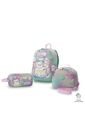 Combo Escolar Niña X3 Morral +Lonchera+Multiuso Mellow Gris de Totto