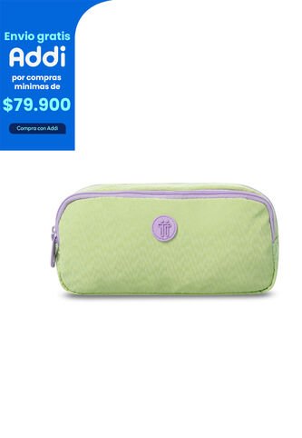 Cartuchera Escolar Mediana Para Niña Green Verde Totto