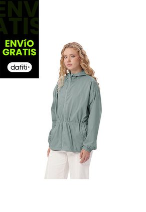 Chaqueta Casual Para Mujer Bruma Woman Liviana Verde