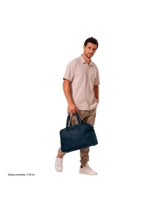 Tula De Viaje Weekender Grande Azul