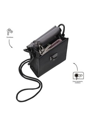 Bolso Para Mujer Smooth Crossbody Pequeño Negro