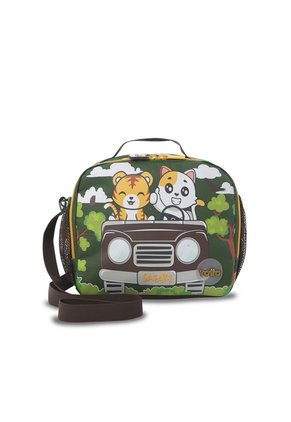 Lonchera Térmica Para Niño Safari Grande Verde