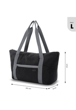 Bolso De Viaje Plegable Aloha 20 Grande Negro
