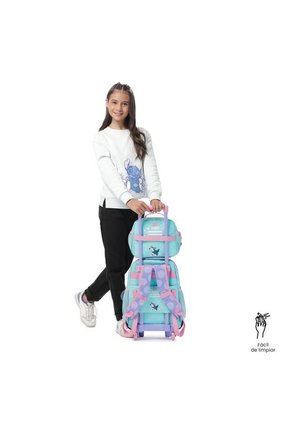 Lonchera Térmica Para Niña Minnie Grande Morada