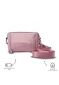 Bolso Para Mujer Funty 3.0 Tipo Crossbody Pequeño Rosado de Totto